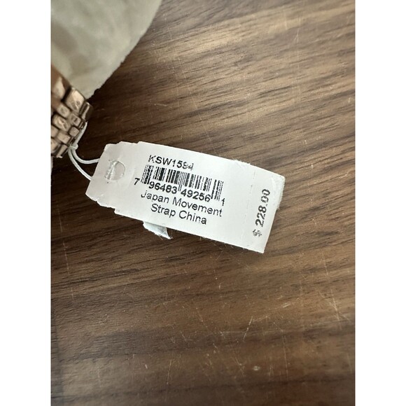 KATE SPADE KSW1594 WOMEN'S  ROSE GOLD TONE STAINLESS STEEL WATCH - Picture 4 of 9